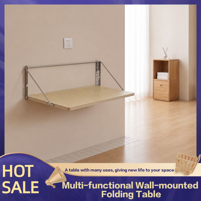Wall Mounted Desk Fold - Meja Lipat Dinding dari Kayu Lapis