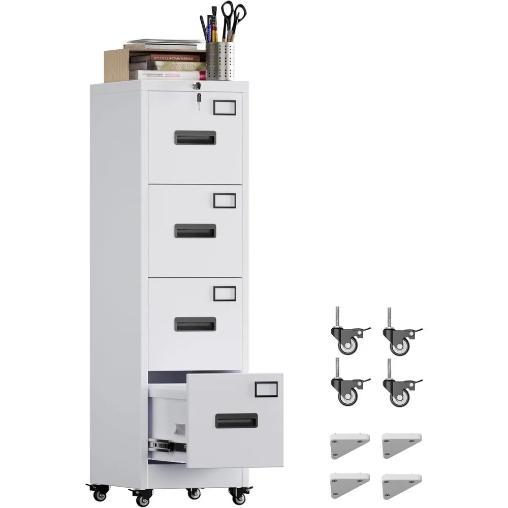 Office Furniture Names - Lemari Penyimpanan File Kantor 4 Laci