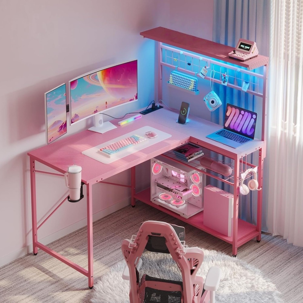 Office Furniture Suppliers - Meja Gaming 42 L, Meja Komputer