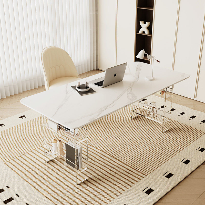 Office Furniture And Design - Meja Kerja Batu Sintered Kelas Atas
