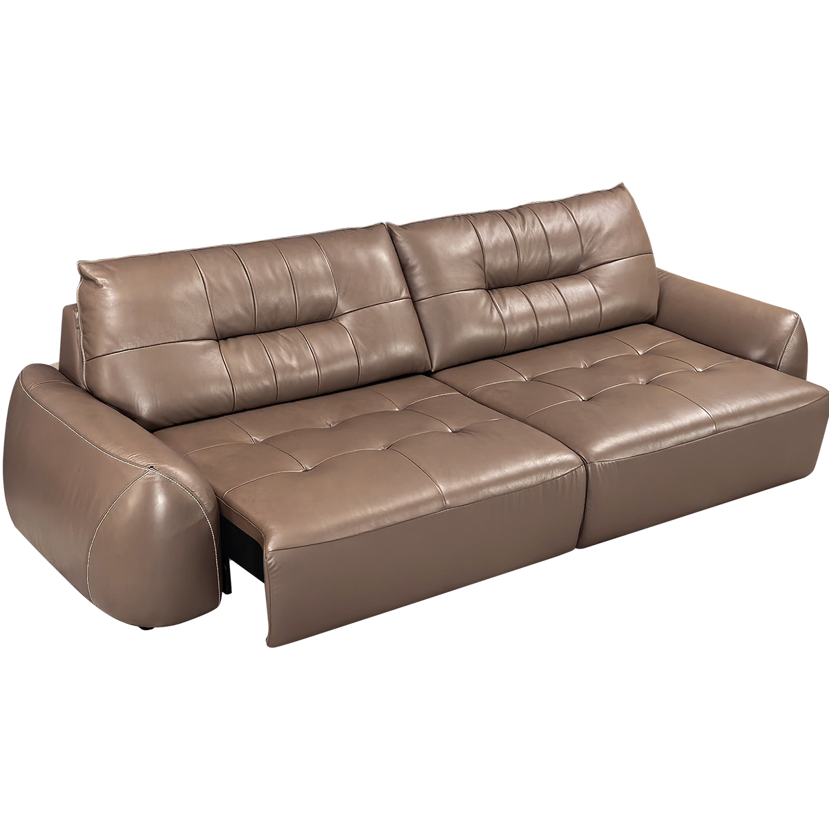 Office Furniture First - Sofa Kulit Mewah Ringan Ruang Tamu