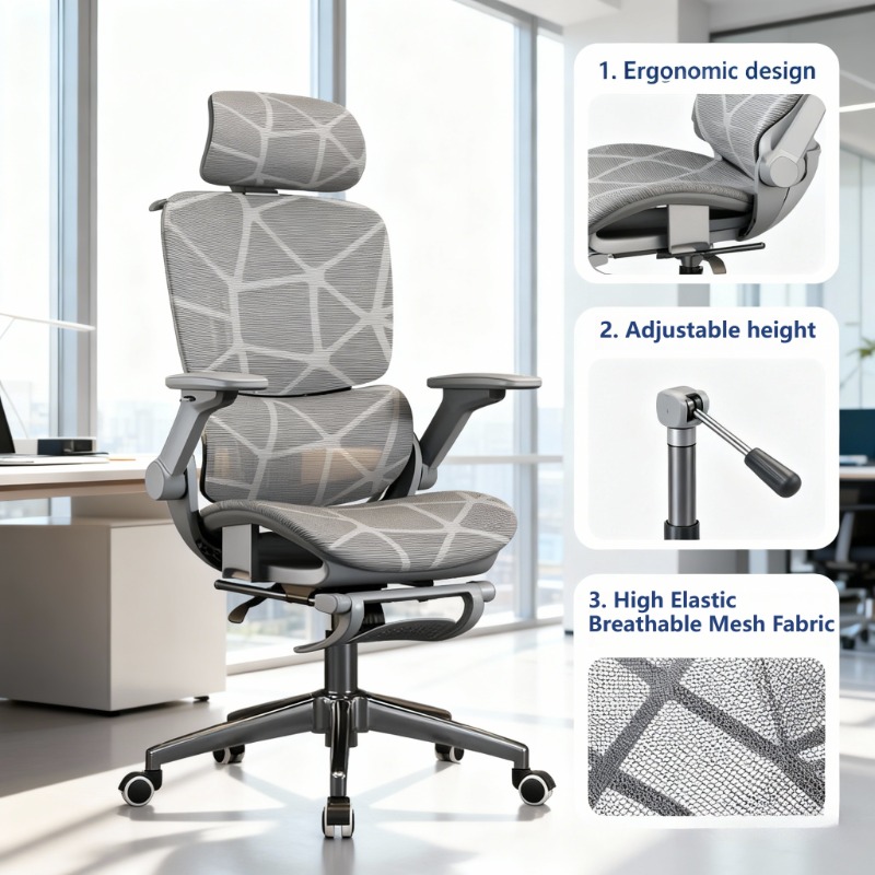 Office Furniture Zone - Kursi Kantor Gaming Ergonomis Air Titan