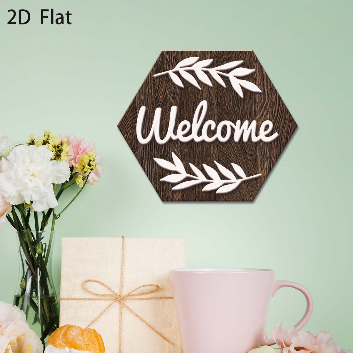Office Furniture Names - 1 Buah Plakat Nama Kayu Bergaya