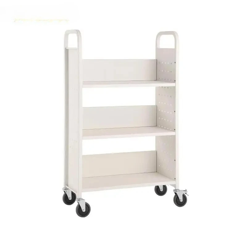 Troli Buku Perpustakaan 330lbs - Book Cart Rolling ulasan dan harga