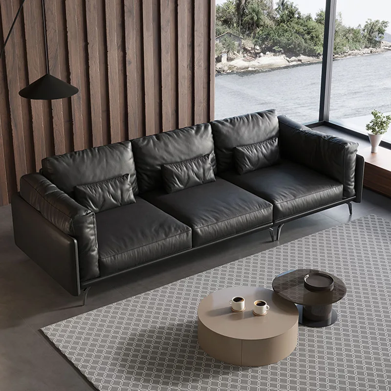 Sofa kantor kulit lapisan pert - Office Furniture First ulasan dan harga