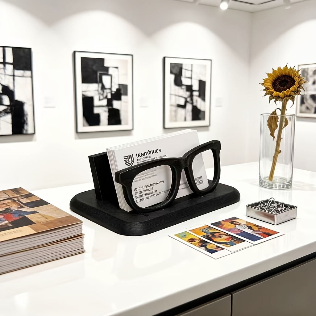 Tempat Kartu Nama Bentuk Kacam - Office Furniture Names ulasan dan harga