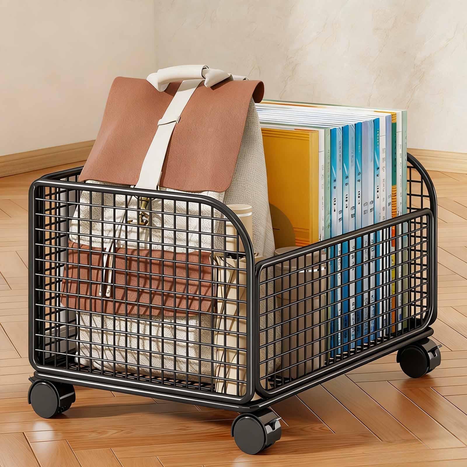 Troli Folder Berkas Beroda, Pe - Book Cart Rolling ulasan dan harga