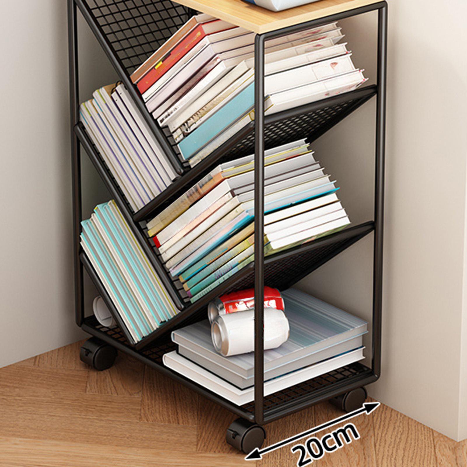 Rak Buku Beroda dengan Roda, T - Book Cart Rolling ulasan dan harga