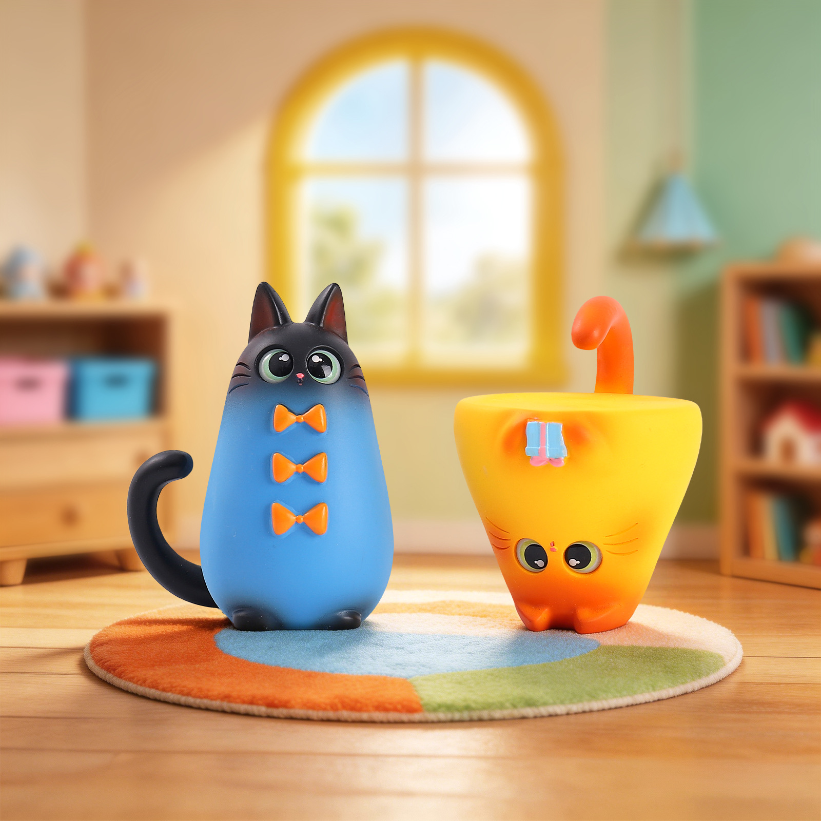 Figur Kucing Blind Box Resin K - Office Furniture And Design ulasan dan harga