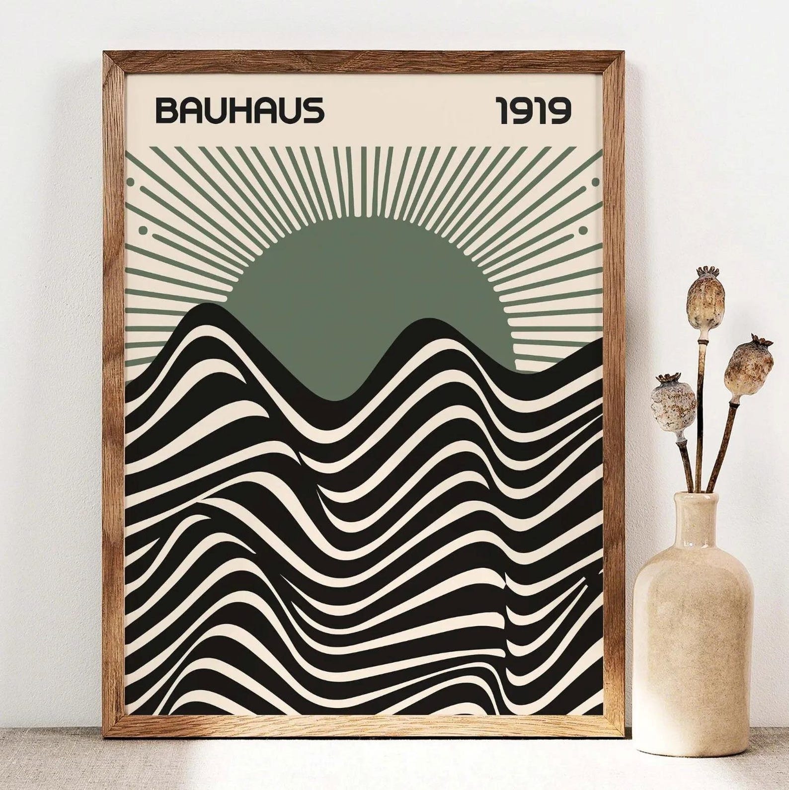 3 Buah/Set Poster Seni Dinding - Office Furniture And Design ulasan dan harga