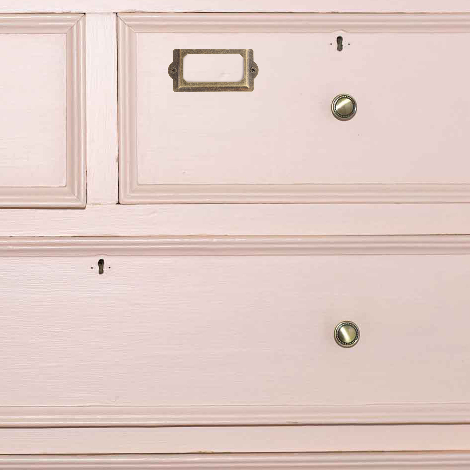 2 Set Penyangga Label Laci Gay - Office Furniture Names ulasan dan harga