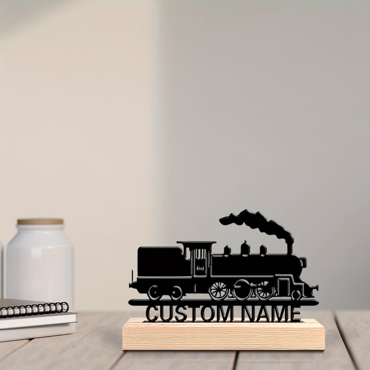Patung Kereta Uap Logam Retro  - Office Furniture Names ulasan dan harga