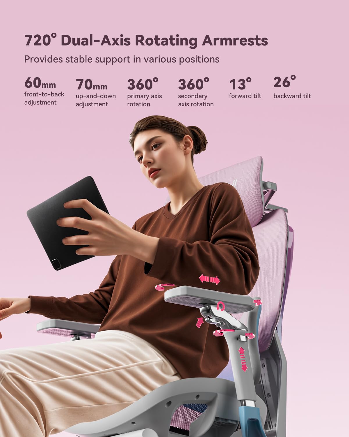 AutoFull G7 360 °   Sandaran T - Office Furniture Zone ulasan dan harga