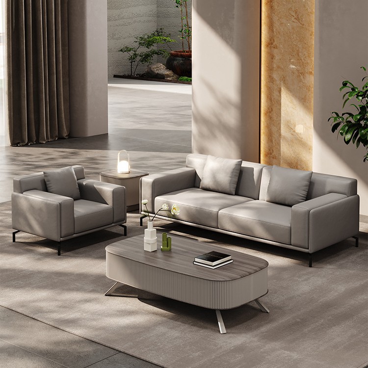 Sofa kantor kulit kombinasi fu - Office Furniture First ulasan dan harga