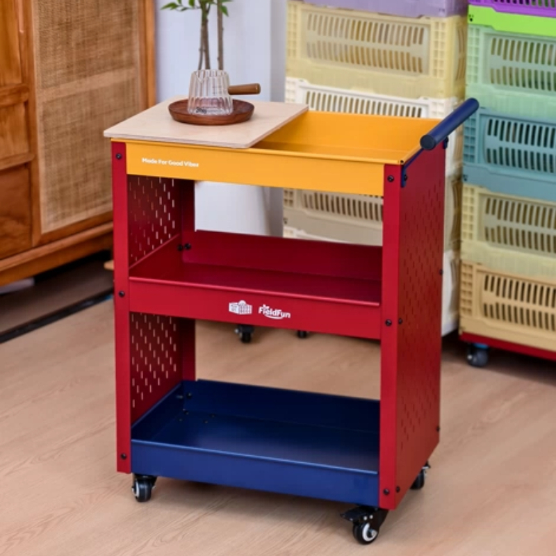 Troli Penyimpanan Bergerak Dop - Book Cart Rolling ulasan dan harga