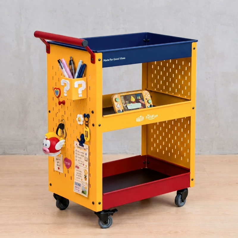 Troli Penyimpanan Bergerak Dop - Book Cart Rolling ulasan dan harga