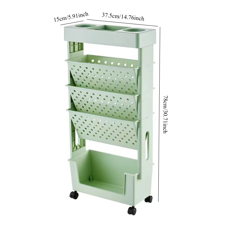 Troli Penyimpanan Beroda di Ba - Book Cart Rolling ulasan dan harga