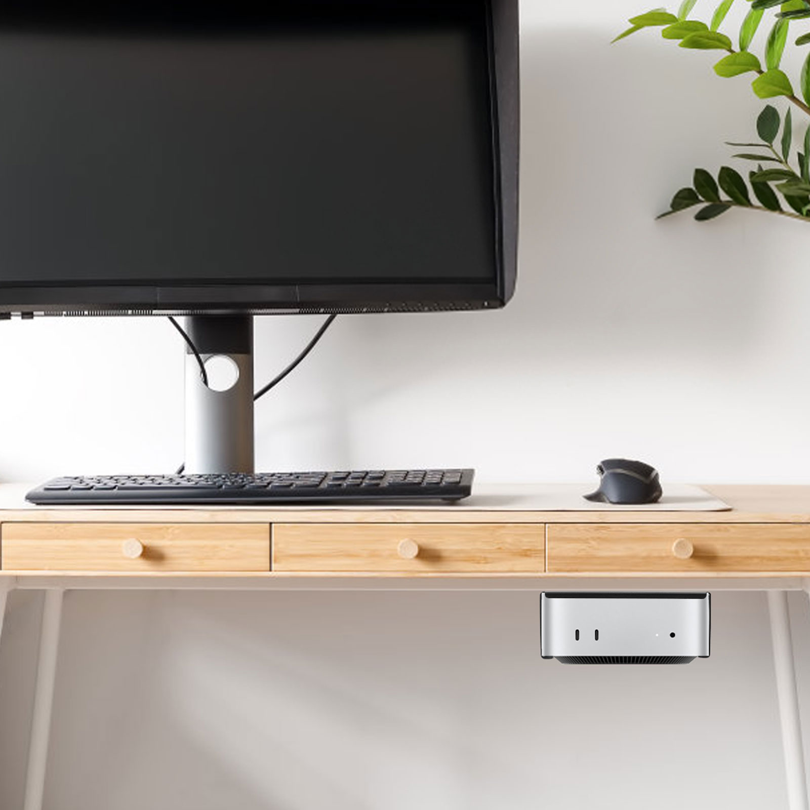 Penyangga Monitor di Bawah Mej - Wall Mounted Desk Fold ulasan dan harga