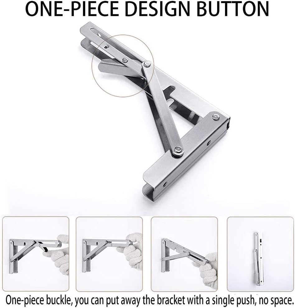 Braket lipat meja, 2 buah brak - Wall Mounted Desk Fold ulasan dan harga