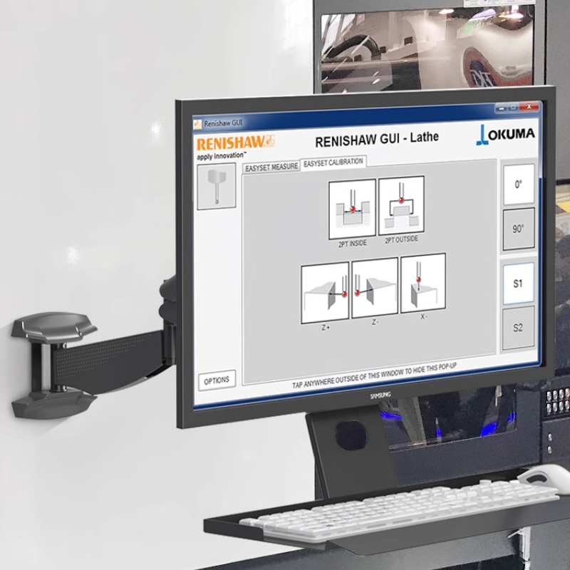 Rak Monitor Heavy Duty Ergonom - Wall Mounted Desk Fold ulasan dan harga