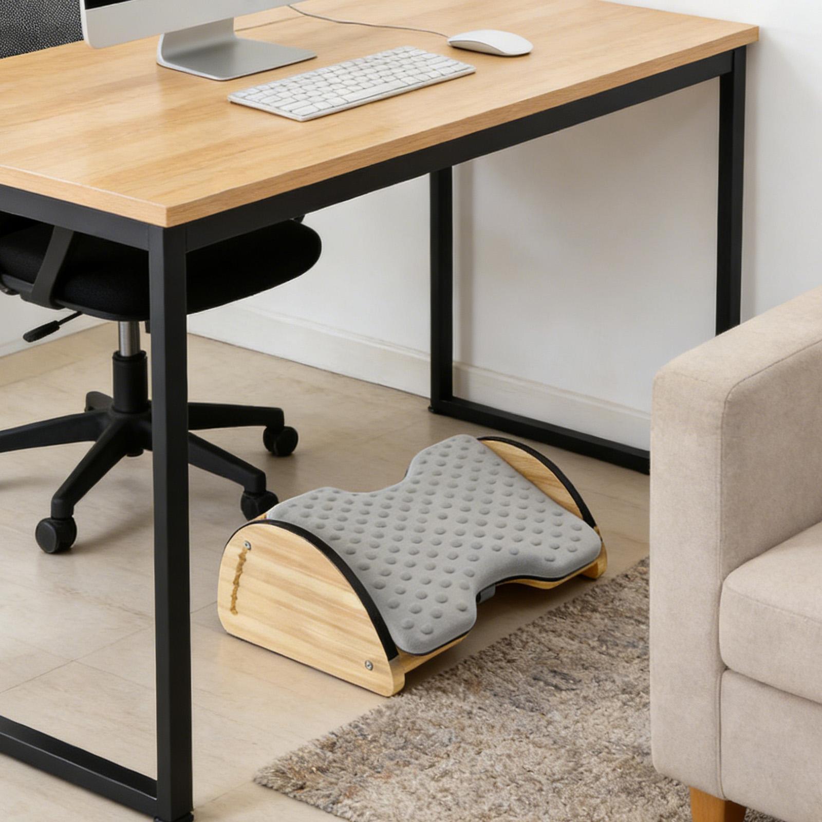 Bangku Sandaran Kaki Bambu Kan - Office Furniture In China ulasan dan harga
