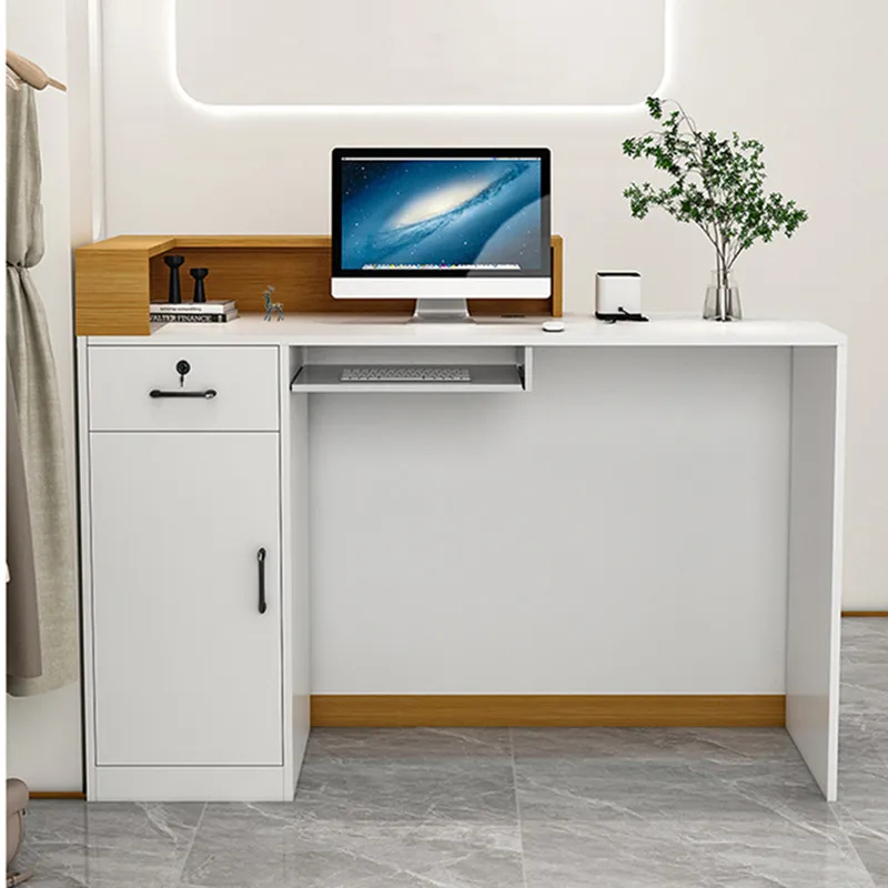Meja Resepsionis Hotel Kayu Mo - Office Furniture And Design ulasan dan harga