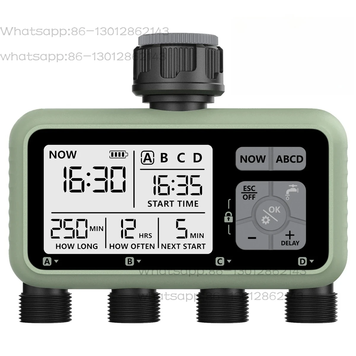 Timer irigasi otomatis 4 zona  - Office Furniture Zone ulasan dan harga
