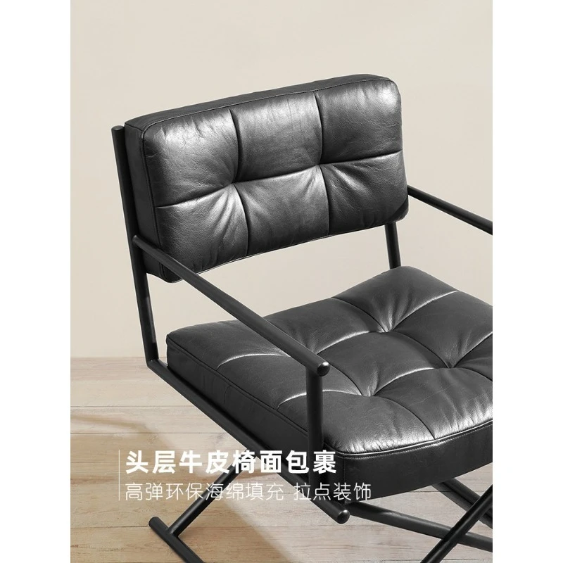 Kursi sofa besi tempa kulit sa - Office Furniture First ulasan dan harga