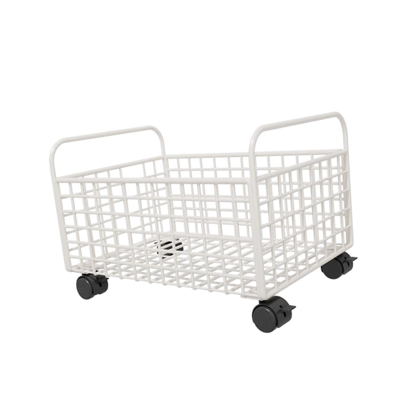 Keranjang Penyimpanan Logam Be - Book Cart Rolling ulasan dan harga