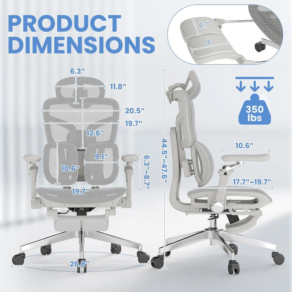 Kursi Kantor Ergonomis dengan  - Office Furniture Zone ulasan dan harga