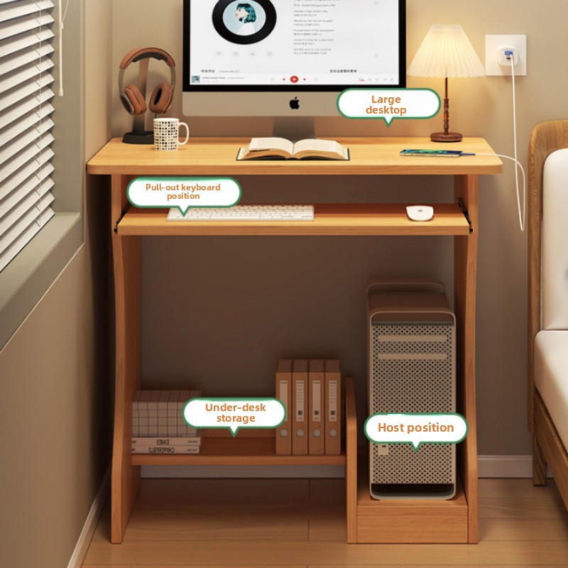 Meja komputer kayu kecil berwa - Office Furniture Ez ulasan dan harga